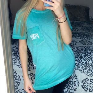 Long green Victoria Secret Pink T Shirt